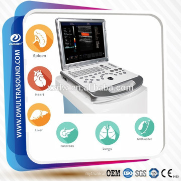 tragbarer Ultraschall-Doppler und handgetragener Farbdoppler-Ultraschall DW-C60